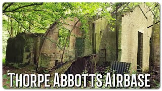 RAF Thorpe Abbott Hidden Remains Control Tower Battle HQ USAAF 100th Bomb Group Museum Norfolk [upl. by Uokes]