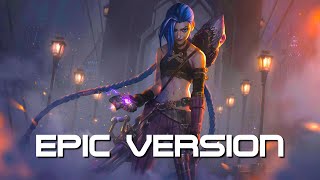 Jinx vs Vi Theme  EPIC TWO STEPS FROM HELL VERSION [upl. by Skipton]