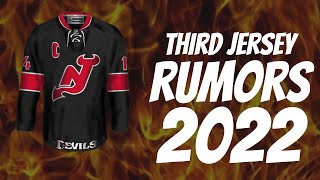 Third Jersey Rumors In The NHL for 2022 [upl. by Eisseb]