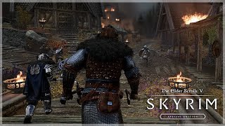 The Battle For Whiterun  Ultra Modded Skyrim SE 2023 [upl. by Edna460]