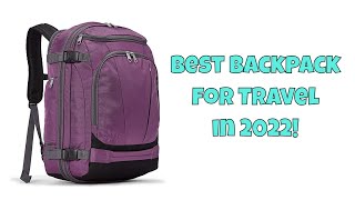 BEST BACKPACK FOR TRAVEL 2022  eBags Mother Lode Travel Backpack Review [upl. by Ydissak798]