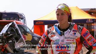 Laia Sanz por su octavo Dakar [upl. by Doralin]