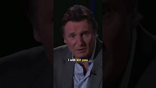 LIAM NEESON THREATENS A FAN shorts funny interview [upl. by Eibob132]