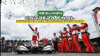 INDYCAR en Barber Gana Mclaughlin Complicados Canapino Y Oward  Palou 5 RESUMEN [upl. by Bocaj]