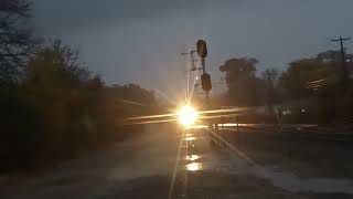 BNSF NORTHBOUND INTERMODAL TRAIN WITH WARBONNET 799 TRAILING AT LA CROSSE WI 103024 [upl. by Anelej]