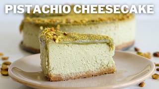 Pistachio Cheesecake Recipe [upl. by Ioj369]