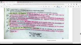 CONTABILIDAD CURSILLO UNIDAD 3 P3  Profe Claudio Cursillo Líder FCE UNA [upl. by Godard]