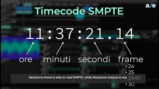 Resolume  Timecode SMPTE [upl. by Ettenan]