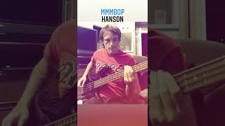 Mmmbop  Hanson Bass Cover [upl. by Lahcar]