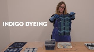 Indigo Dyeing Tutorial [upl. by Aerdna]