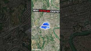 Why Vatican Exists 🤔 World’s Smallest Country 🌎 [upl. by Ermin]