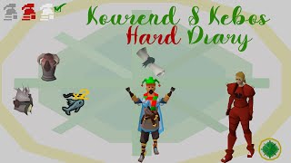 OSRS Kourend amp Kebos Hard Diary Guide  Ironman Approved [upl. by Salter]