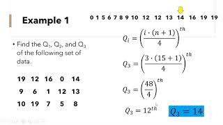 Quartile for ungrouped data [upl. by Philine25]