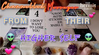 👽💕 Channelled Messages From Their Higher Self 💕👽 Advice 🤍 Pick A Group 🧿 Tarot Reading [upl. by Gretta]