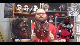 Autographed WWE Kane Mask Unboxing [upl. by Enael]