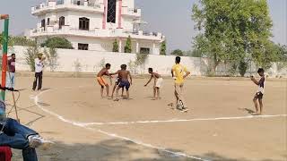 Kabaddi Tornament 38kg Mahla khurd semfinal match [upl. by Hgielac583]