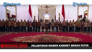 🔴BREAKING NEWS Pelantikan Wakil Menteri Kabinet Merah Putih di Istana Negara [upl. by Sudnor483]