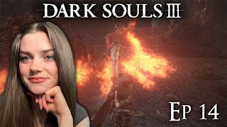 CHECKING OUT SMOULDERING LAKE  Dark Souls 3  VOD Part 14 [upl. by Gnoix]