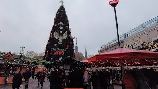 🌟Weihnachtsmarkt Dortmund 2023🎄Christmas Markets🎅Germany🇩🇪 RiesenWeihnachtsbaum 4K 60FPS [upl. by Nairrot]