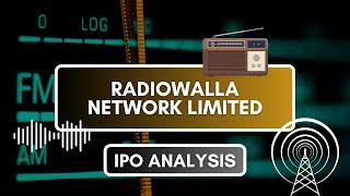 Radiowalla Network Limited SME IPO Analysis  Stock Smart [upl. by Hacceber]