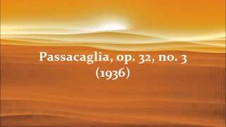 Hans Friedrich Micheelsen — Passacaglia op 32 no 3 1936 for organ [upl. by Ginni]