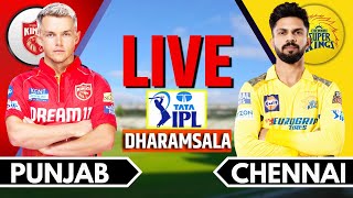 IPL 2024 Live CSK vs PBKS Live Match  IPL Live Score amp Commentary  Chennai vs Punjab Live Match [upl. by Haidadej]