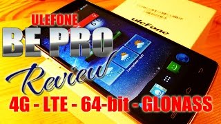 Ulefone Be Pro Review  MT6732 64 bit  4G  LTE  Dualsim  OnePlus One Clone efox  ColonelZap [upl. by Ymas]