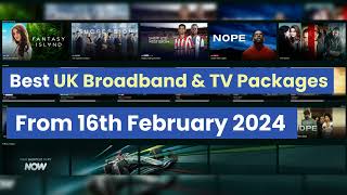 BEST TV amp Broadband BUNDLE DEALS  From16th February [upl. by Innus145]