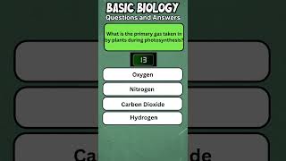 Basic Biology Questions and Answers 21 flashquiz quiz trivia [upl. by Nivlem]