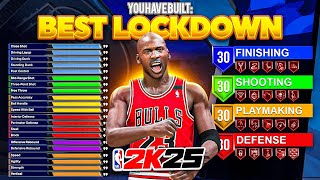 The 6’6 “VERSATILE STOPPER” LOCKDOWN BUILD In NBA 2K25  MULTIPLE LEGEND DEFENSIVE BADGES [upl. by Eenitsed606]