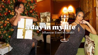 Come to an Influencer Event in London with me  GRWM  VLOG [upl. by Binette]