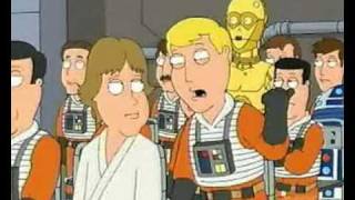 Family Guy luke skywalker humiliates rebel pilot [upl. by Mount]