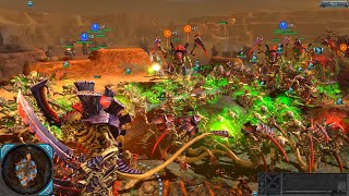 Tyranids vs Orks Hive Fleet Leviathan  Warhammer 40k Dawn Of War 2 Retribution  Destroyer Mod [upl. by Ulick890]