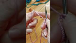 ELoop Cast On  Quick 1 Minute Knitting Tutorial [upl. by Aldous727]