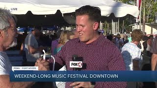 Weekendlong River District Music Festival in Downtown Fort Myers [upl. by Glanti]