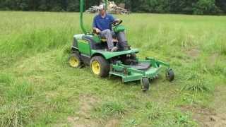 John Deere F1435 Front Cut Mower [upl. by Neerac915]