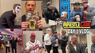 Wrestlecade 2022 day 1 AEW DanhausenBuffBrian MyersJimmy HartGeorge SouthIMPACT IPWF Delz Vlog [upl. by Alyakcm]