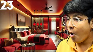 I BUILD A RED ROOM FOR MY 1 MILLION DOLLAR HOTEL [upl. by Mihar398]