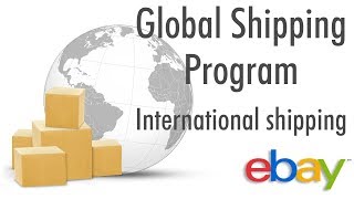 How to enable Global Shipping Program on eBay  International shipping  2018 [upl. by Yorker25]