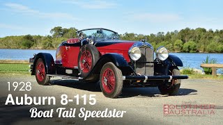 1928 Auburn 8115 Boat Tail Speedster auburn [upl. by Duma218]