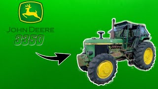 John Deere 3350 tractor poderoso 💪 [upl. by Bernice]