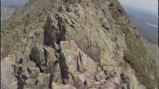 Hiking the quotKnife edgequot Mount Katahdin Maine [upl. by Annaiuq692]