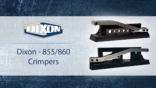 Dixon  855860 Crimpers [upl. by Tizes748]