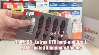 Latrax Teton Upgrade 1  Traxxas GTR Aluminium Shocks  How to install [upl. by Maximo]