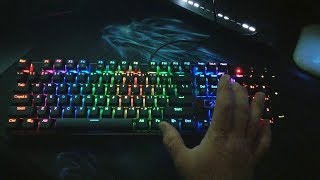 Redragon K556 RGB Mechanical Gaming Keyboard Unboxing [upl. by Olathe]