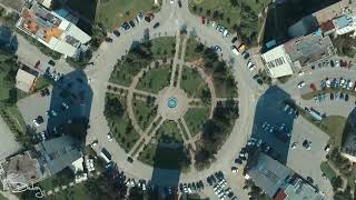 Ulpiana‘s circle Prishtinë Kosovo Drone Video [upl. by Rosabella]