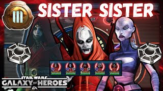 These Double Omicron Nightsisters Might be a Problem for Me 5v5 GAC Bronzium 3 [upl. by Rowe]