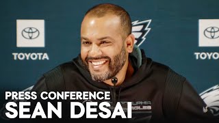 Eagles Press Conference Sean Desai  October 24 2023 [upl. by Niwri]