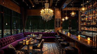 Saxophone Jazz Bar for Unwind Focus  Relaxing Smooth Jazz Instrumental Music in Cozy Bar Ambience [upl. by Phi554]