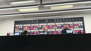 PRESS CONFERENCE  Cercle Brugge vs KAS Eupen [upl. by Deenya912]